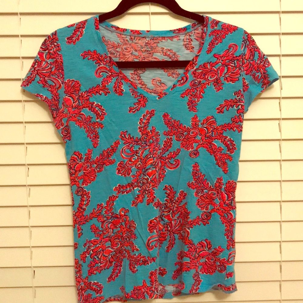 Lilly Pulitzer printed V-Neck